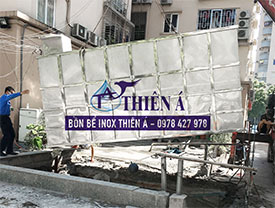 Bể nước inox Thiên Á