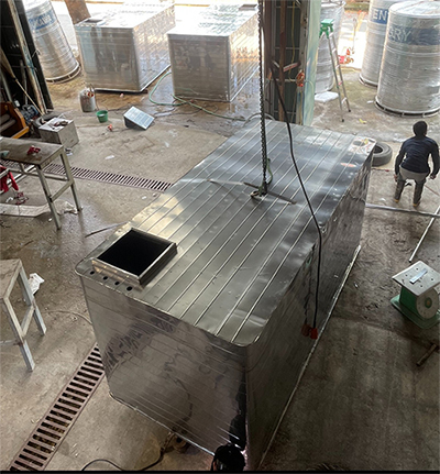 Bể ngầm Inox Thiên Á - Giải pháp dự trữ nguồn nước siêu sạch